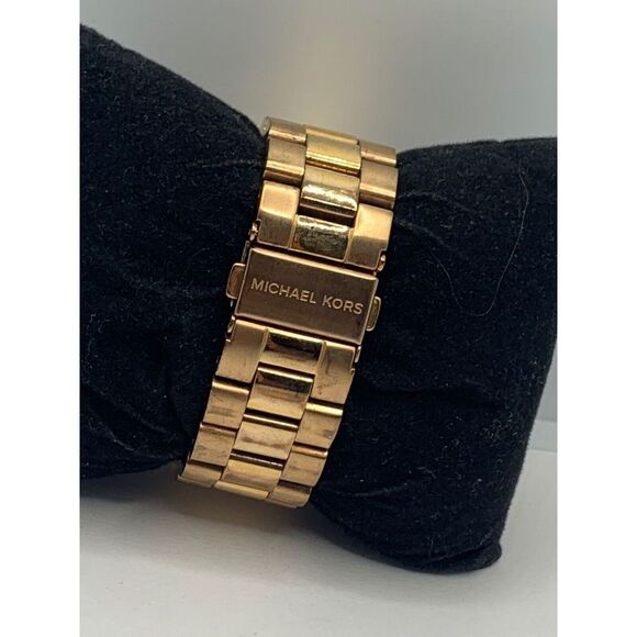 Michael Kors MK5128 Women's Stainless Steel Analog Rose Dial Quartz Watch JD345 - Picture 5 of 11